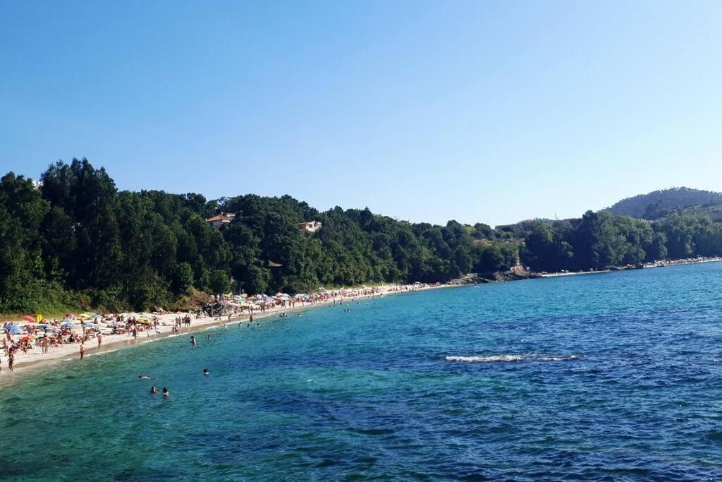 Апартаменты Piso Vistas Al Mar 2. Playa Aguete. Rias Baixas Марин Экстерьер фото