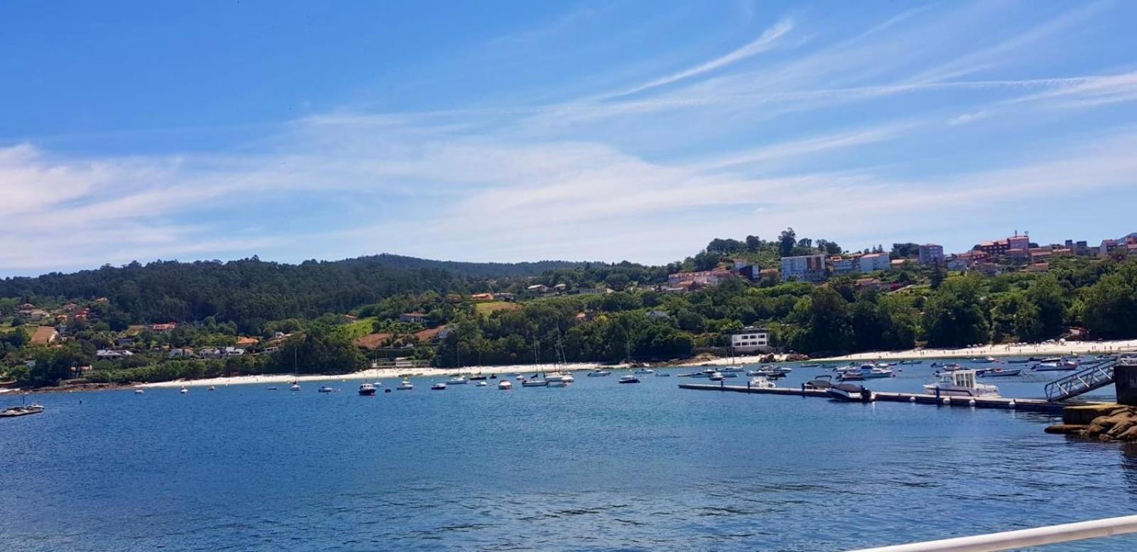 Апартаменты Piso Vistas Al Mar 2. Playa Aguete. Rias Baixas Марин Экстерьер фото